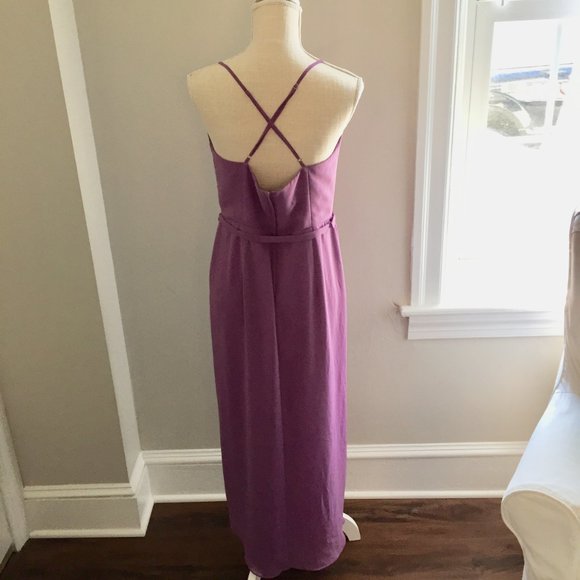 David's Bridal Lavender Special Occasion Dress Size 10 - Picture 6 of 7